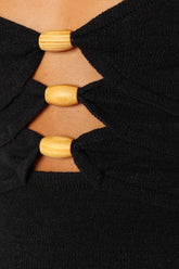 Normani Midi Dress - Black